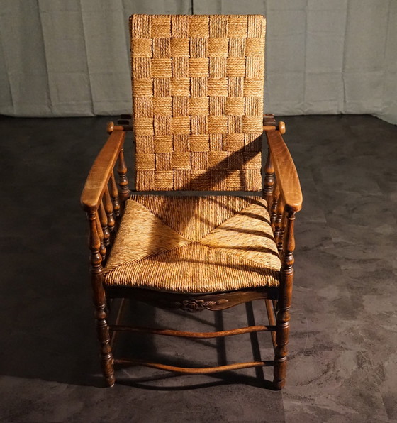 Image 1 of Bobbin Fauteuil de style jacobin 1900