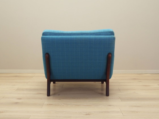 Image 1 of Fauteuil bleu, Design danois, 1960S, Production : Danemark