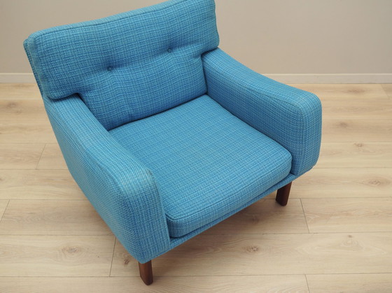 Image 1 of Fauteuil bleu, Design danois, 1960S, Production : Danemark