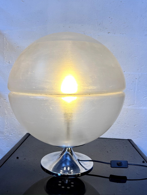 Lampe À Poser Sphère En Abs De Harvey Guzzini, Italie, 1970S