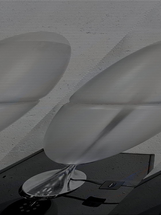 Image 1 of Lampe À Poser Sphère En Abs De Harvey Guzzini, Italie, 1970S