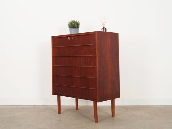 Image 1 of Commode en teck, Design danois, 1970S, Production : Danemark