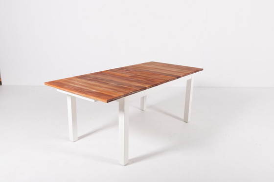 Image 1 of Table à manger extensible en acajou