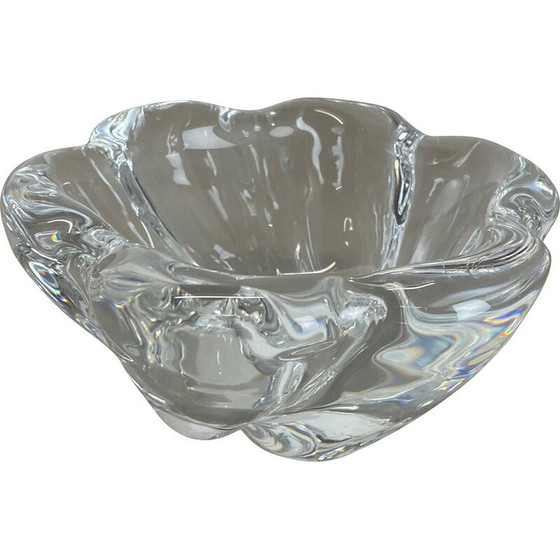 Image 1 of Cendrier vintage en verre pour Orrefors, Suède 1970