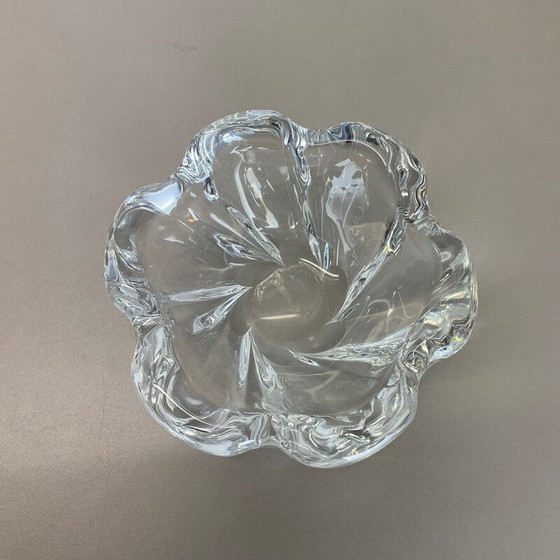 Image 1 of Cendrier vintage en verre pour Orrefors, Suède 1970