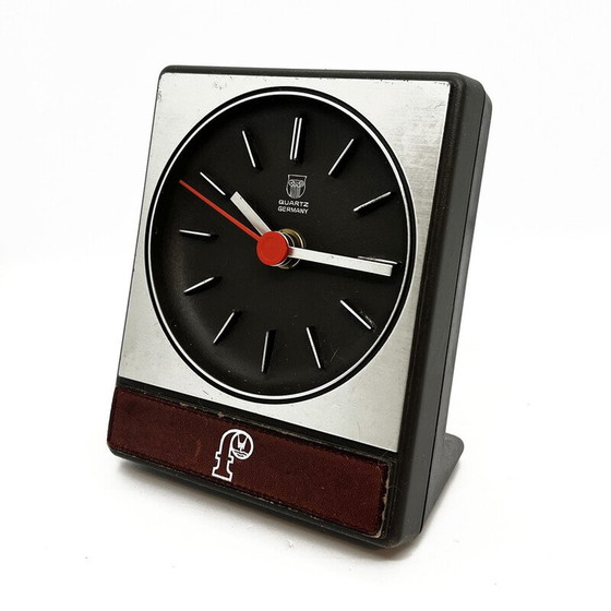 Image 1 of Horloge de bureau vintage d'Aix-la-Chapelle, Allemagne 1970-1980