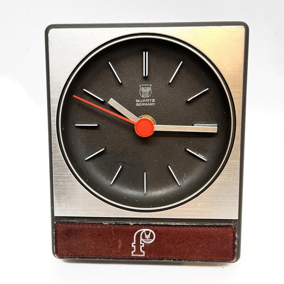 Image 1 of Horloge de bureau vintage d'Aix-la-Chapelle, Allemagne 1970-1980