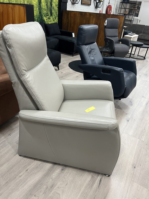 Vente : Fauteuil de relaxation en cuir de luxe