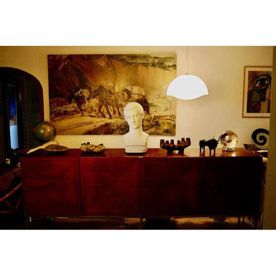 Image 1 of Buste en plâtre vintage Art Déco d'un jeune homme, 1930