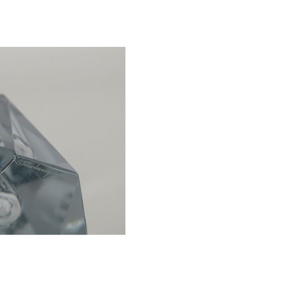 Image 1 of Vase en verre vintage par Asta Strömberg pour Strömbergshyttan, 1960.