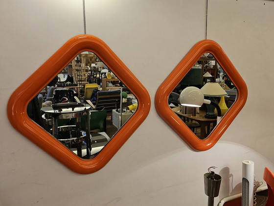 Image 1 of Miroir de Sergio Mazza pour Artemide Modèle Delfo