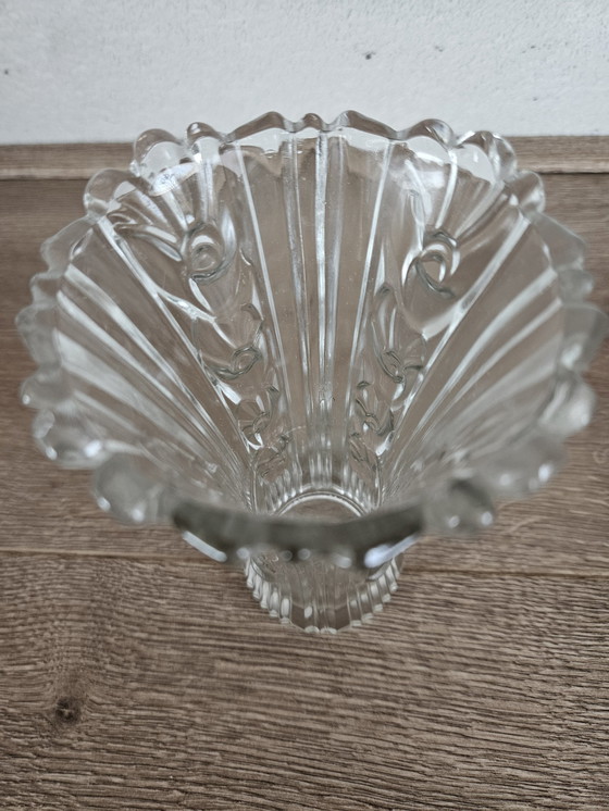 Image 1 of Vase Tulipe Italien Vintage Art-Deco. 1970