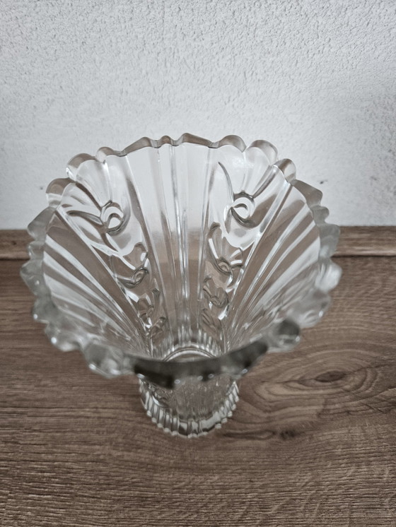 Image 1 of Vase Tulipe Italien Vintage Art-Deco. 1970