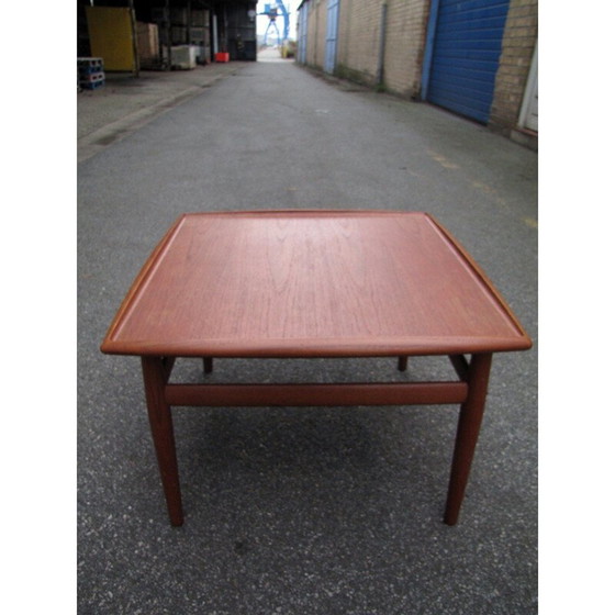 Image 1 of Table basse vintage en teck par Grete Jalk, Danemark 1960