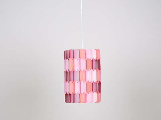 Image 1 of Lampe pendante vintage danoise à facettes par Louis Weisdorf pour Lyfa, 1972