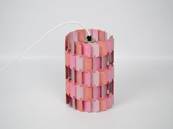 Image 1 of Lampe pendante vintage danoise à facettes par Louis Weisdorf pour Lyfa, 1972