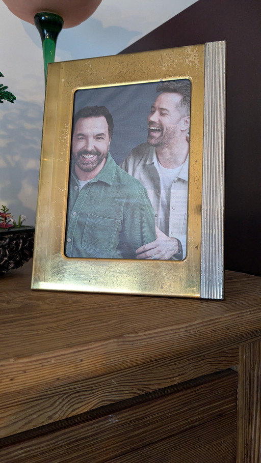 Cadre Photo Vintage En Laiton Par Hallmark