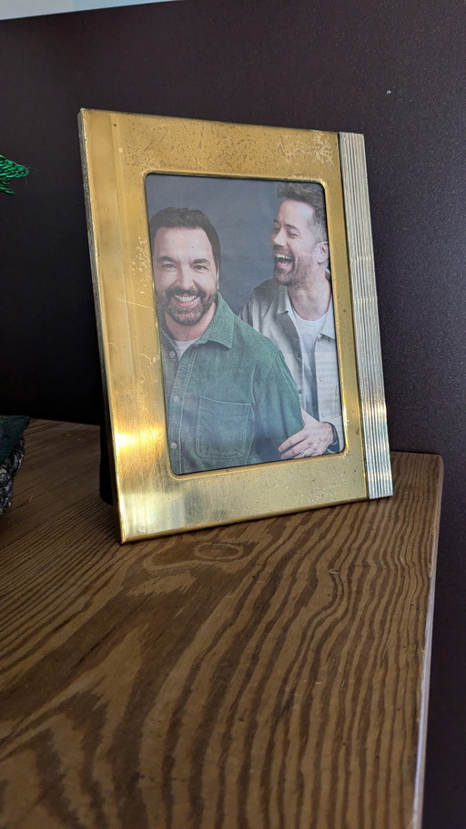Cadre Photo Vintage En Laiton Par Hallmark