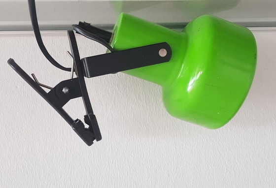 Image 1 of Lampe à pince verte, 1970S