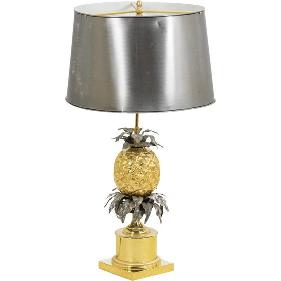 Image 1 of Lampe vintage en bronze "Ananas" par Maison Charles, 1960