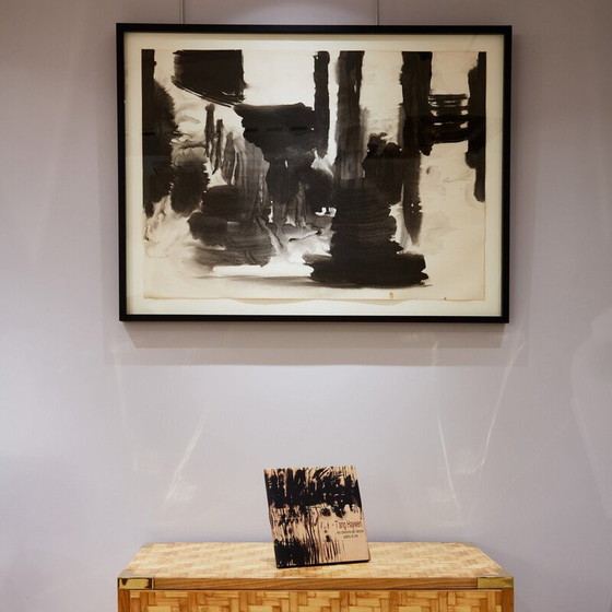 Image 1 of Vintage painting by T'ang Haywen, 1975