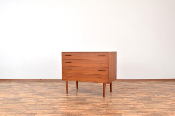 Image 1 of Commode en teck danoise du milieu du siècle par Kai Kristiansen pour Fm Møbler, années 1960.