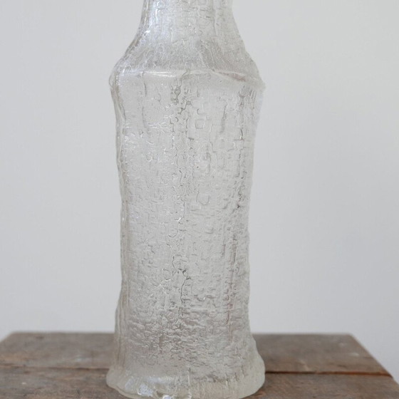 Image 1 of Lampe de table vintage en verre, Belgique, années 1970