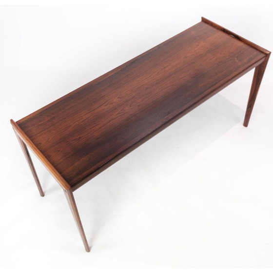 Image 1 of Table basse vintage en bois de rose, Danemark 1960
