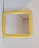 Miroir vintage de l'ère spatiale des années 1970