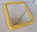 Miroir vintage de l'ère spatiale des années 1970
