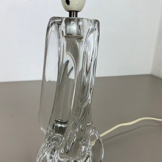 Image 1 of Lampe de table vintage "Lucid" en verre de cristal pour Sèvres, France années 1960