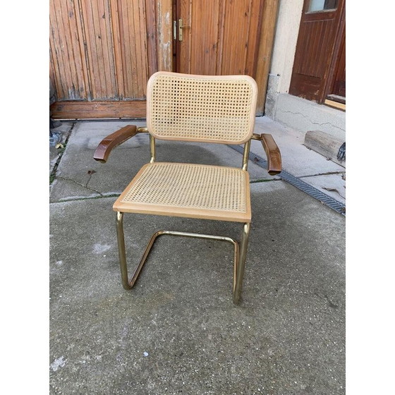 Image 1 of Fauteuil B64 Cesca de Marcel Breuer, Italie du milieu du siècle dernier, années 1970