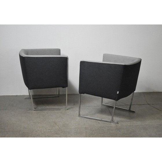 Image 1 of Paire de fauteuils anciens modèle Solo par Antonio Citterio pour B and B Italia