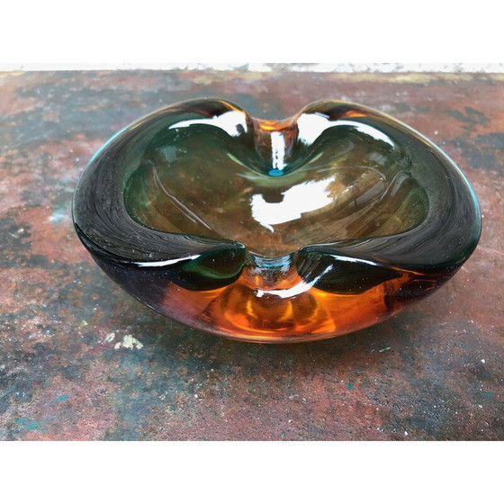 Image 1 of Vintage Murano glass ashtray, 1960