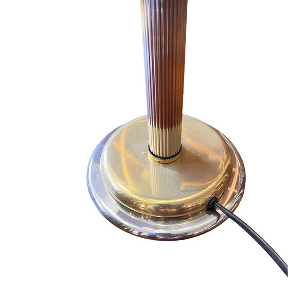 Image 1 of Lampe de table vintage en métal et laiton pour Orion Leuchtenherstellun, Allemagne 1970