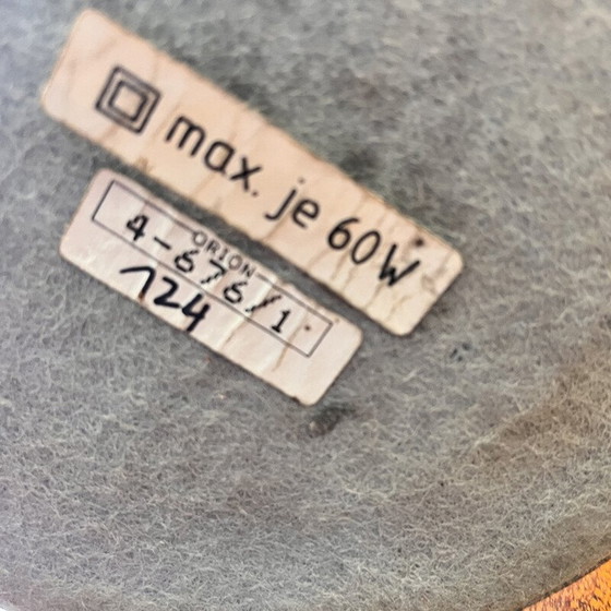 Image 1 of Lampe de table vintage en métal et laiton pour Orion Leuchtenherstellun, Allemagne 1970