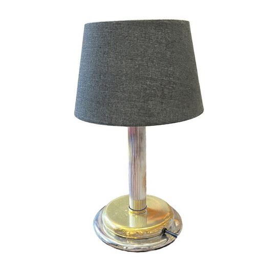 Lampe de table vintage en métal et laiton pour Orion Leuchtenherstellun, Allemagne 1970