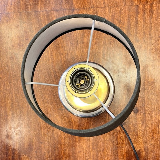 Image 1 of Lampe de table vintage en métal et laiton pour Orion Leuchtenherstellun, Allemagne 1970