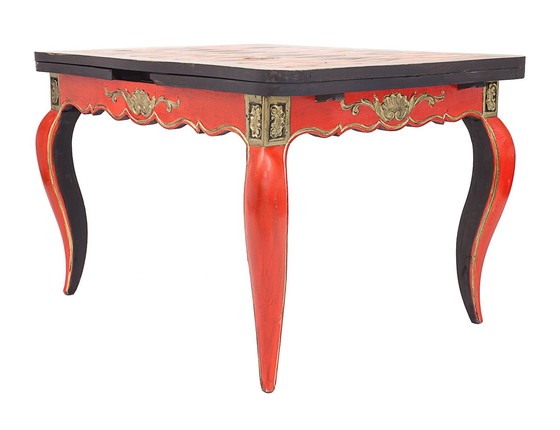 Image 1 of Table Ancienne En Bois Massif, 1930