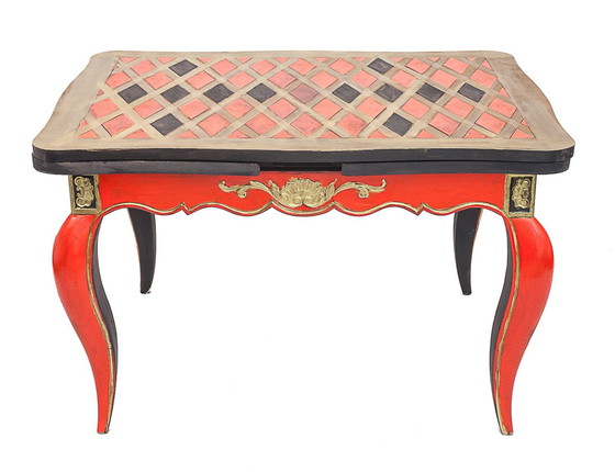 Image 1 of Table Ancienne En Bois Massif, 1930