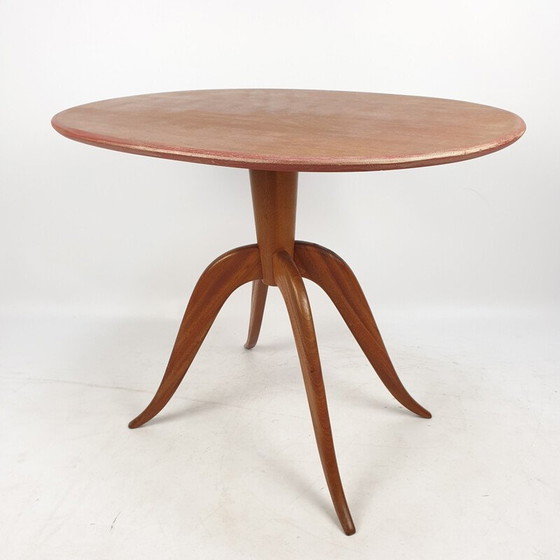Image 1 of Table basse ovale vintage, italie 1960