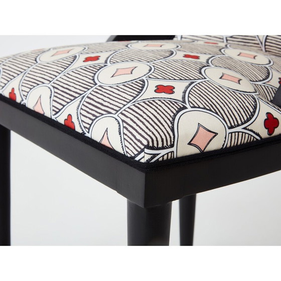 Image 1 of Chaise d'appoint Vintage Palace en chêne massif par Garouste et Mattia Bonetti, Marseille 1990