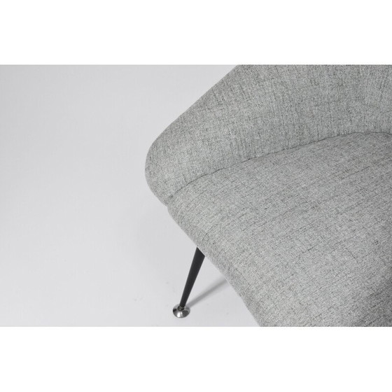Image 1 of Fauteuil vintage Shell, gris, Allemagne 1970