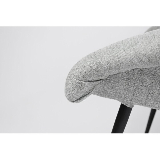 Image 1 of Fauteuil vintage Shell, gris, Allemagne 1970