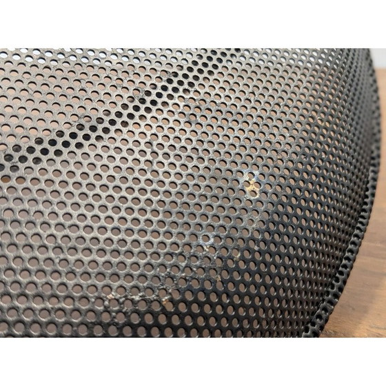 Image 1 of Panier vintage en métal noir par Mathieu Mategot, 1950-1960