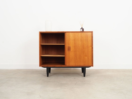 Image 1 of Armoire en teck, design danois, années 1970, fabricant : Thorsø Møbelfabrik