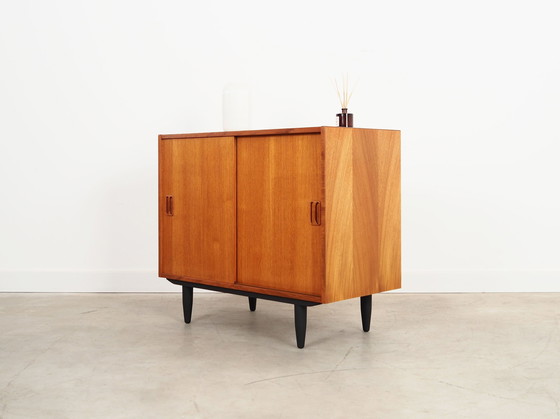 Image 1 of Armoire en teck, design danois, années 1970, fabricant : Thorsø Møbelfabrik