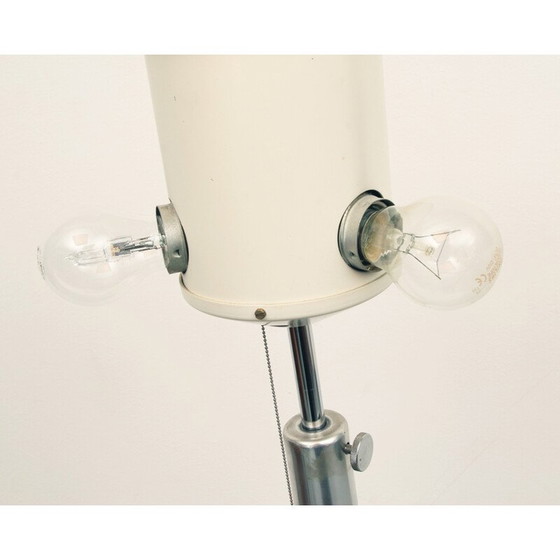 Image 1 of Lampadaire réglable vintage en acier chromé, Danemark 1960