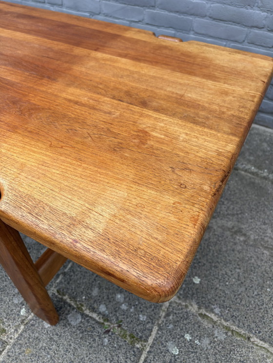 Image 1 of Table basse danoise vintage en teck Niels Bach
