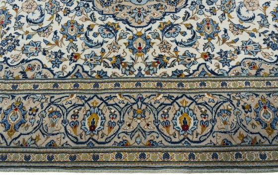 Image 1 of Tapis d'Orient Keshan liège noué à la main - 300 X 200 cm